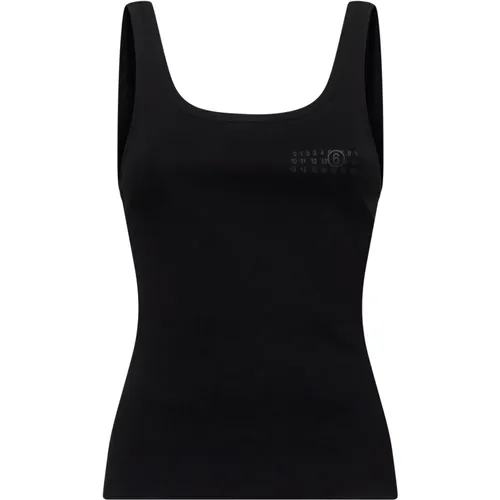 Tops > Sleeveless Tops - - MM6 Maison Margiela - Modalova