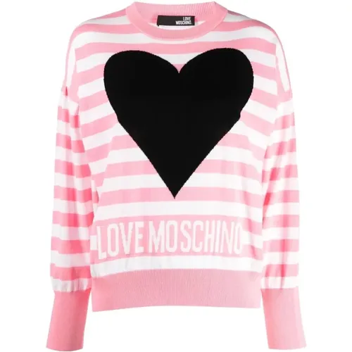 Knitwear > Round-neck Knitwear - - Love Moschino - Modalova
