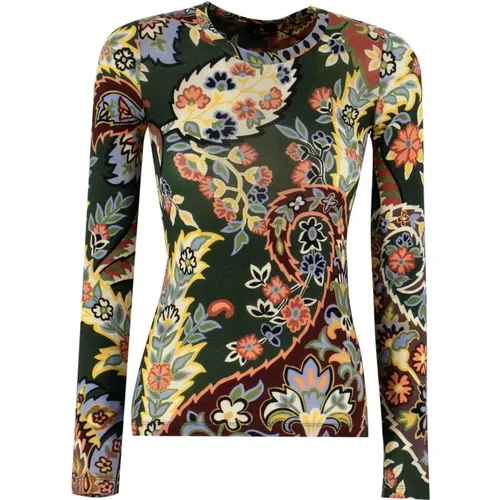 Tops > Long Sleeve Tops - - ETRO - Modalova