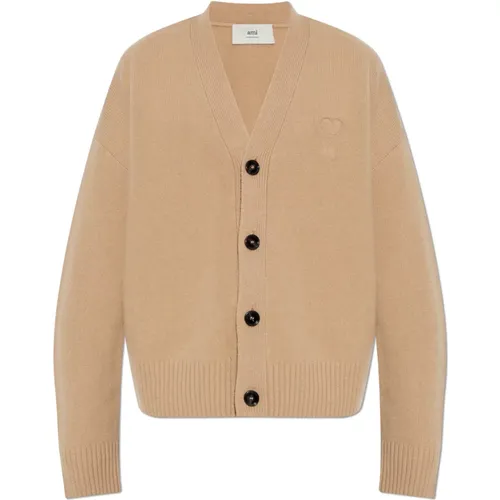 Knitwear > Cardigans - - Ami Paris - Modalova