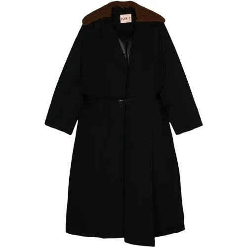 Coats > Belted Coats - - Plan C - Modalova