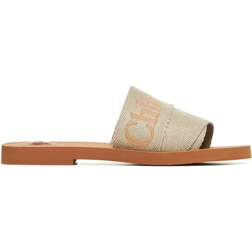 Shoes > Flip Flops & Sliders > Sliders - - Chloé - Modalova