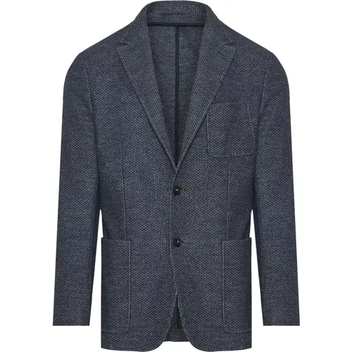 Canali - Jackets > Blazers - Blue - Canali - Modalova