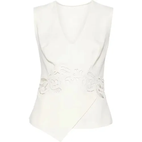 Tops > Sleeveless Tops - - Ermanno Scervino - Modalova