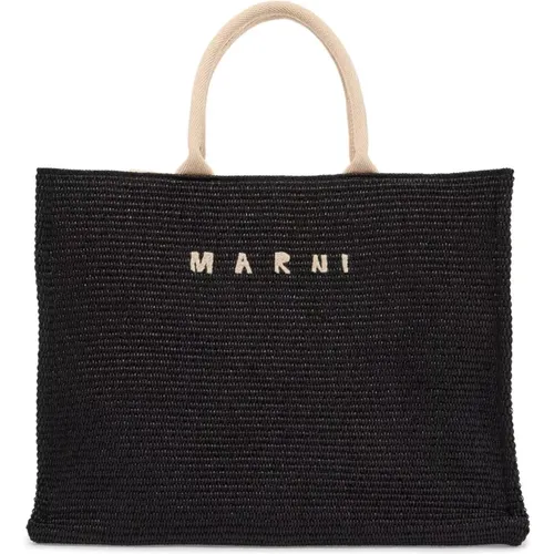 Marni - Bags > Tote Bags - Black - Marni - Modalova