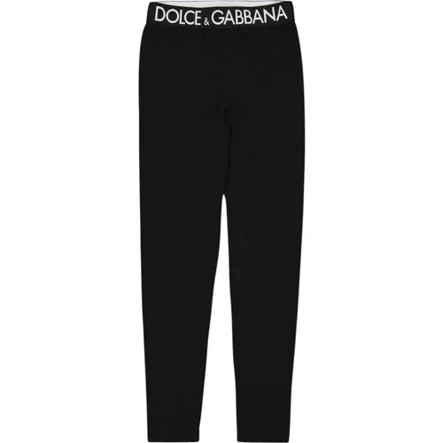 Trousers > Leggings - - Dolce & Gabbana - Modalova