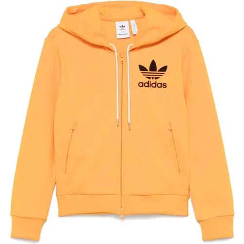 Sweatshirts & Hoodies > Zip-throughs - - Adidas - Modalova