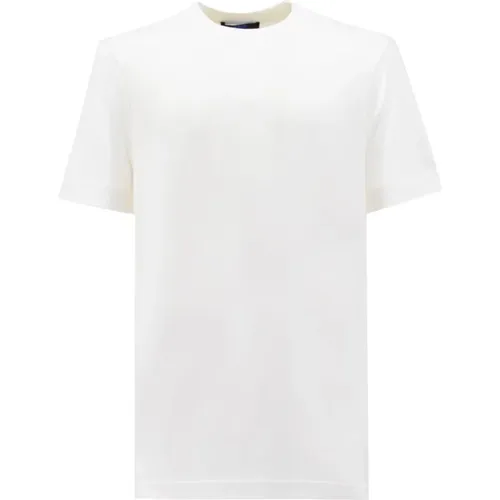 Kiton - Tops > T-Shirts - White - Kiton - Modalova