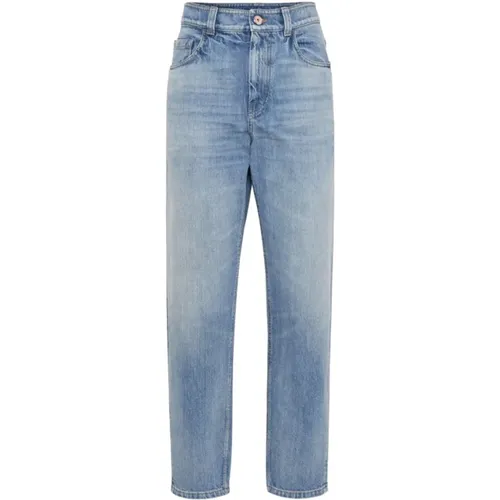 Jeans > Loose-fit Jeans - - BRUNELLO CUCINELLI - Modalova