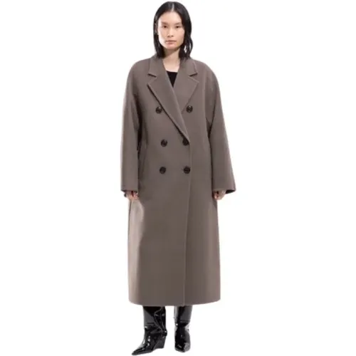 Coats > Double-Breasted Coats - - Stand Studio - Modalova