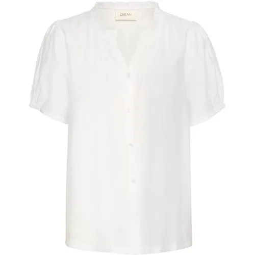 Blouses & Shirts > Shirts - - Cream - Modalova