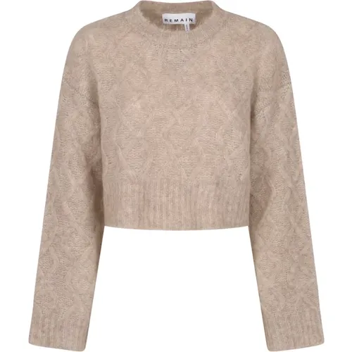 Knitwear > Round-neck Knitwear - - Remain Birger Christensen - Modalova