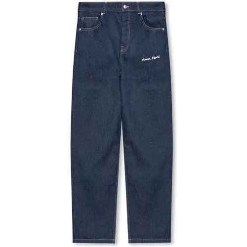 Jeans > Straight Jeans - - Maison Kitsuné - Modalova