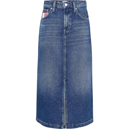 Skirts > Denim Skirts - - Tommy Hilfiger - Modalova