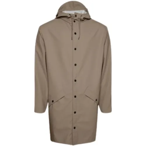 Rains - Coats > Parkas - Beige - Rains - Modalova