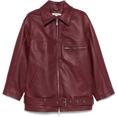 Jackets > Leather Jackets - - Remain Birger Christensen - Modalova