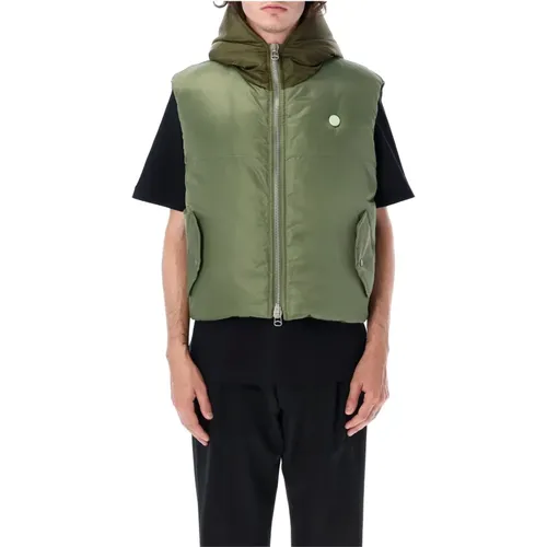 Oamc - Jackets > Vests - Green - Oamc - Modalova