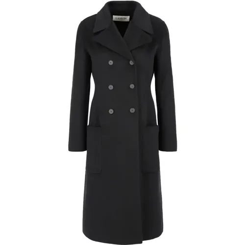Coats > Double-Breasted Coats - - Lanvin - Modalova