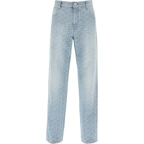 Jeans > Straight Jeans - - Balmain - Modalova