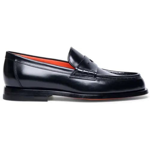 Shoes > Flats > Loafers - - Santoni - Modalova