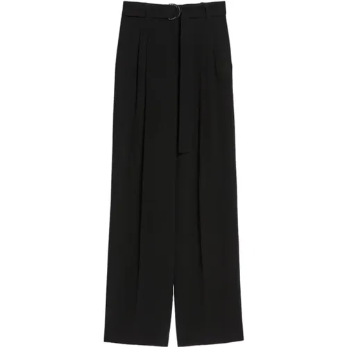 Trousers > Wide Trousers - - Max Mara Studio - Modalova