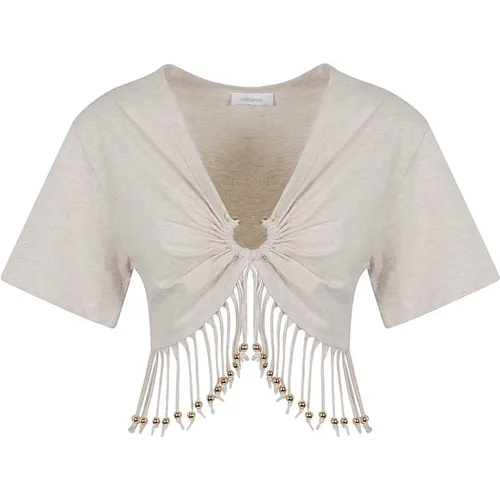 Tops > T-Shirts - - Paco Rabanne - Modalova