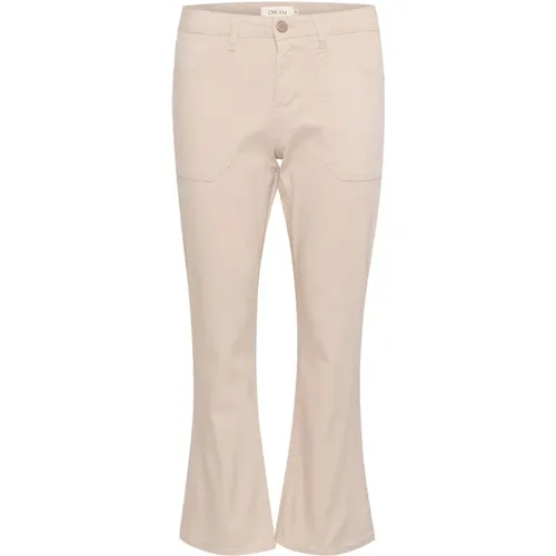 Jeans > Cropped Jeans - - Cream - Modalova