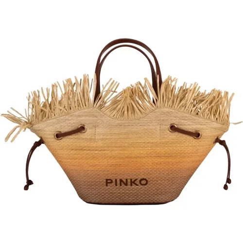 Pinko - Bags > Handbags - Brown - pinko - Modalova