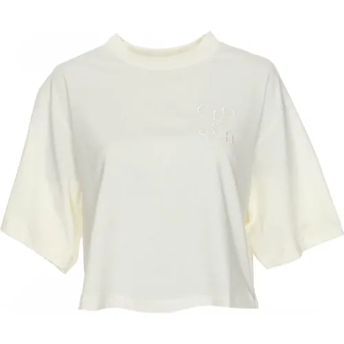 Closed - Tops > T-Shirts - Beige - closed - Modalova