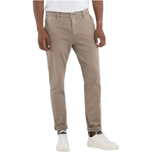 Trousers > Chinos - - Replay - Modalova