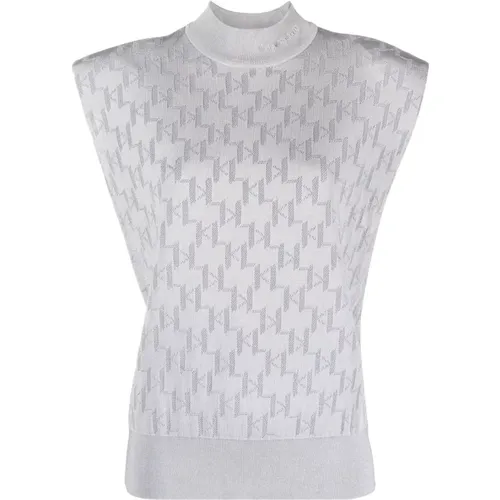 Tops > Sleeveless Tops - - Karl Lagerfeld - Modalova