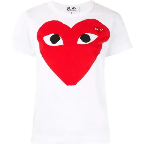 Tops > T-Shirts - - Comme des Garçons Play - Modalova