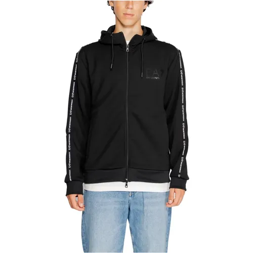 Sweatshirts & Hoodies > Zip-throughs - - Emporio Armani EA7 - Modalova