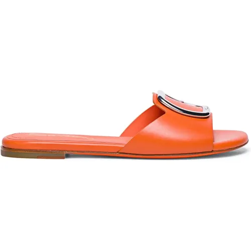 Shoes > Flip Flops & Sliders > Sliders - - Santoni - Modalova