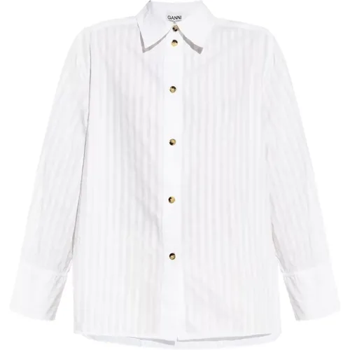 Blouses & Shirts > Shirts - - Ganni - Modalova