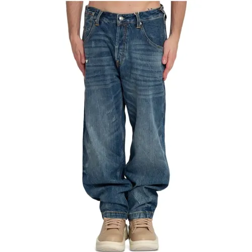 Jeans > Loose-fit Jeans - - Evisu - Modalova
