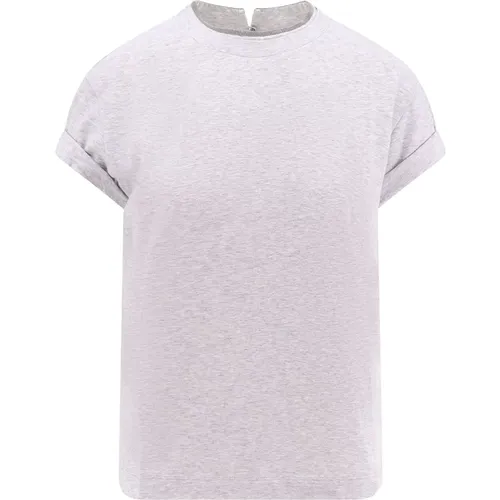 Tops > T-Shirts - - BRUNELLO CUCINELLI - Modalova