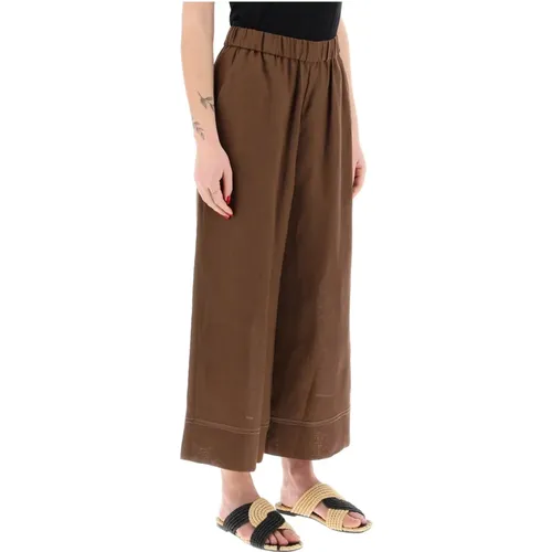 Trousers > Wide Trousers - - Max Mara - Modalova