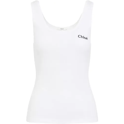 Tops > Sleeveless Tops - - Chloé - Modalova