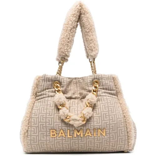 Bags > Tote Bags - - Balmain - Modalova