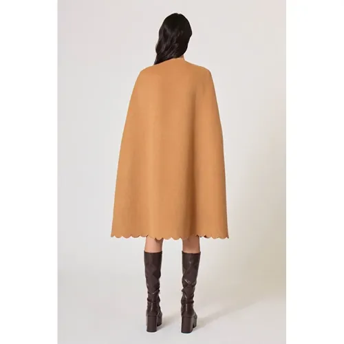 Manoush - Jackets > Capes - Brown - Manoush - Modalova