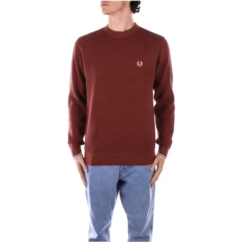 Knitwear > Round-neck Knitwear - - Fred Perry - Modalova