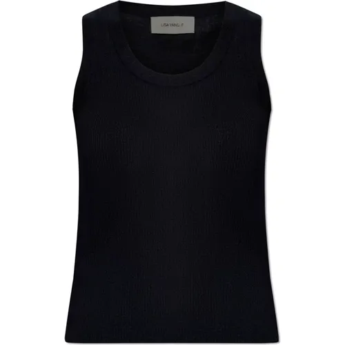 Tops > Sleeveless Tops - - Lisa Yang - Modalova