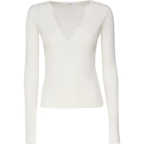 Knitwear > V-neck Knitwear - - Max Mara - Modalova