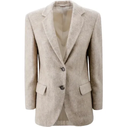 Jackets > Blazers - - BRUNELLO CUCINELLI - Modalova