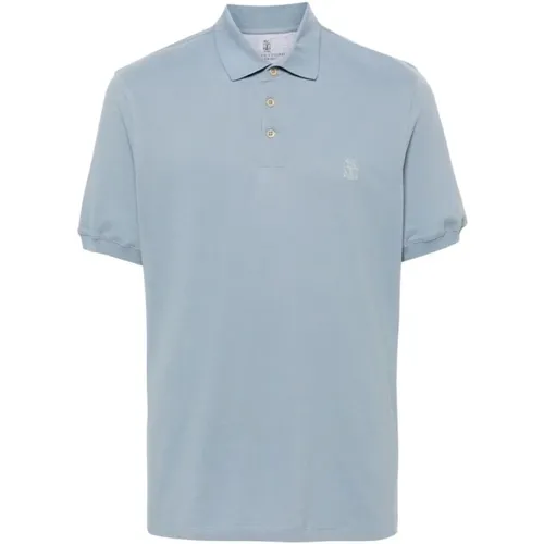 Tops > Polo Shirts - - BRUNELLO CUCINELLI - Modalova