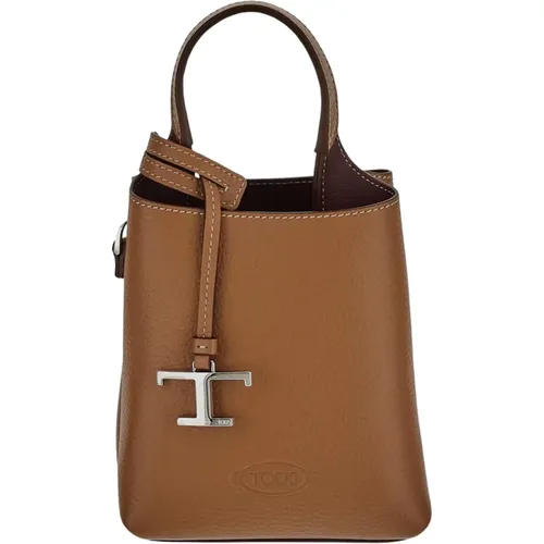 Tod's - Bags > Handbags - Brown - TOD'S - Modalova