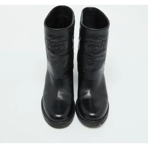 Pre-owned > Pre-owned Shoes > Pre-owned Boots - - Chanel Vintage - Modalova