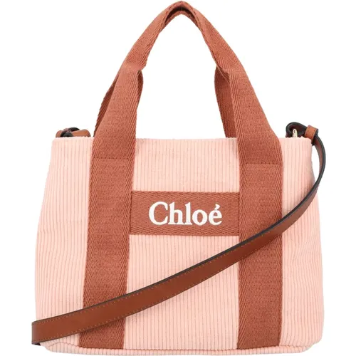 Chloé - Bags > Tote Bags - Beige - Chloé - Modalova