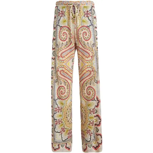 Trousers > Straight Trousers - - ETRO - Modalova